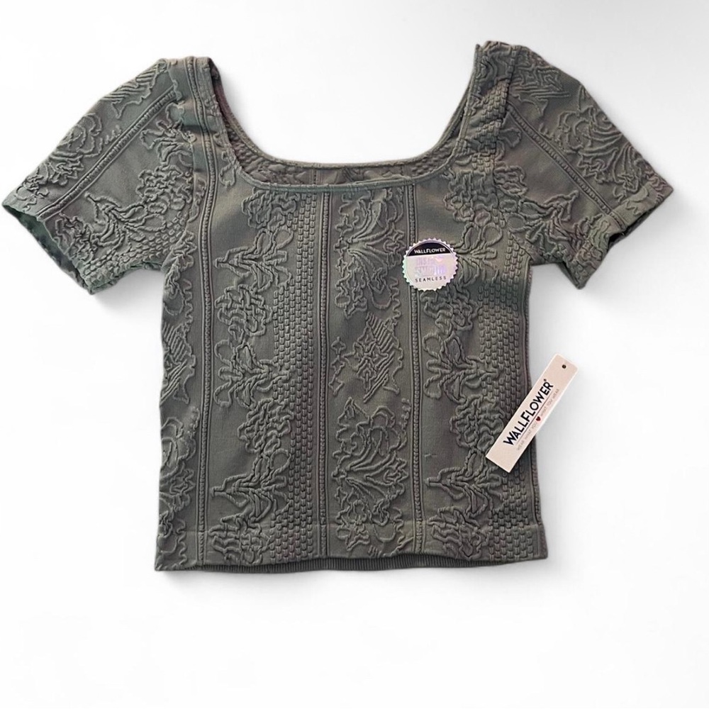 Wildflowers Sage Embroidered Blouse